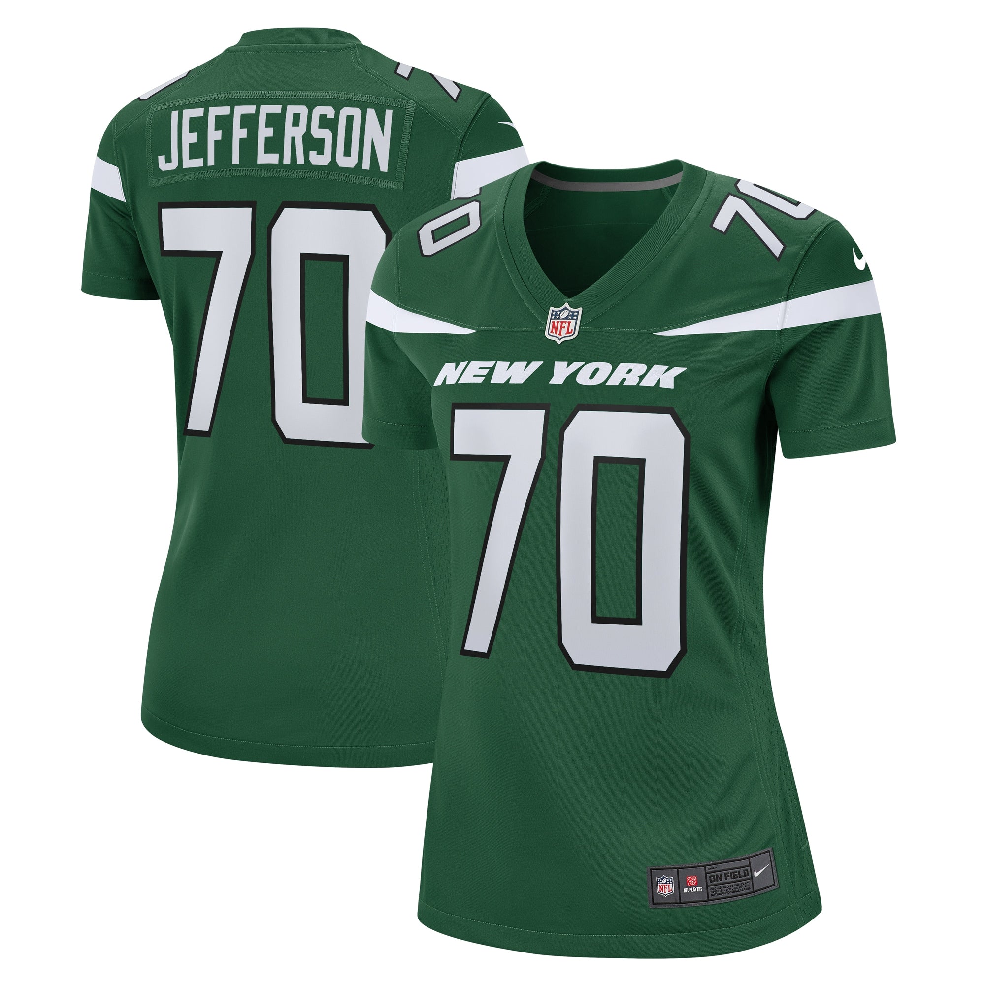 Nike New York Jets No11 Denzel Mim Black Women's NFL Fashion Game Jersey